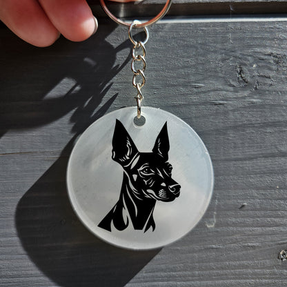 Mexican Hairless Dog Keyring