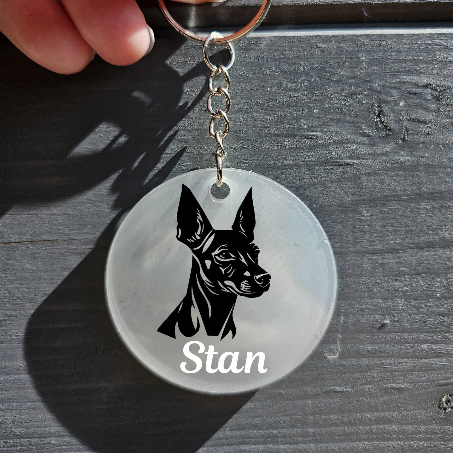 Mexican Hairless Dog Keyring