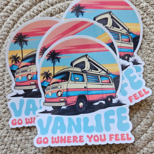 Van Life Vinyl Sticker