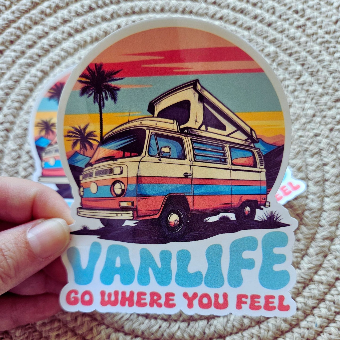 Van Life Vinyl Sticker