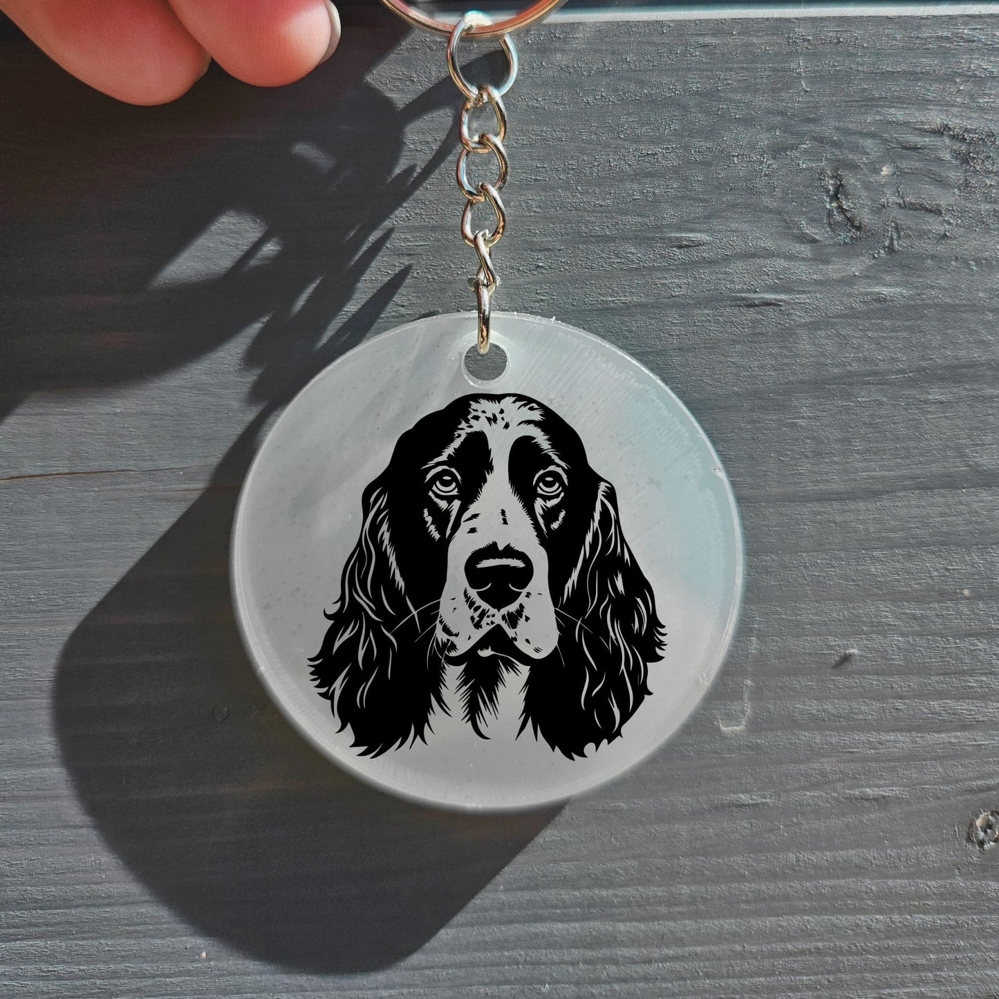 English Springer Spaniel Keyring