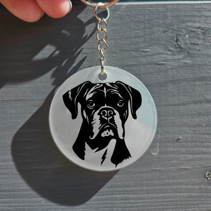 Boxer Keyring