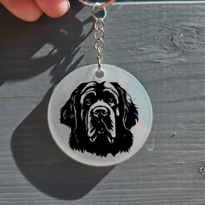 Leonberger Keyring