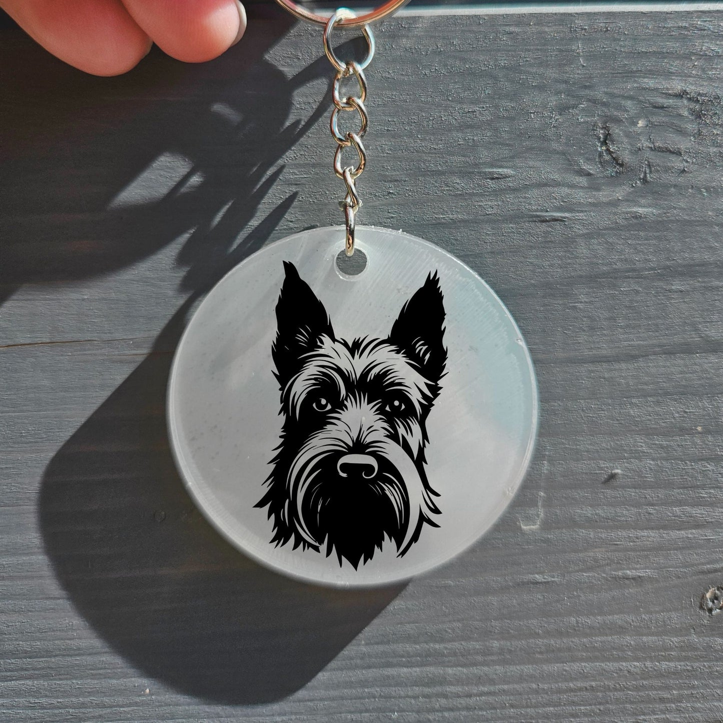 Scottish Terrier Keyring