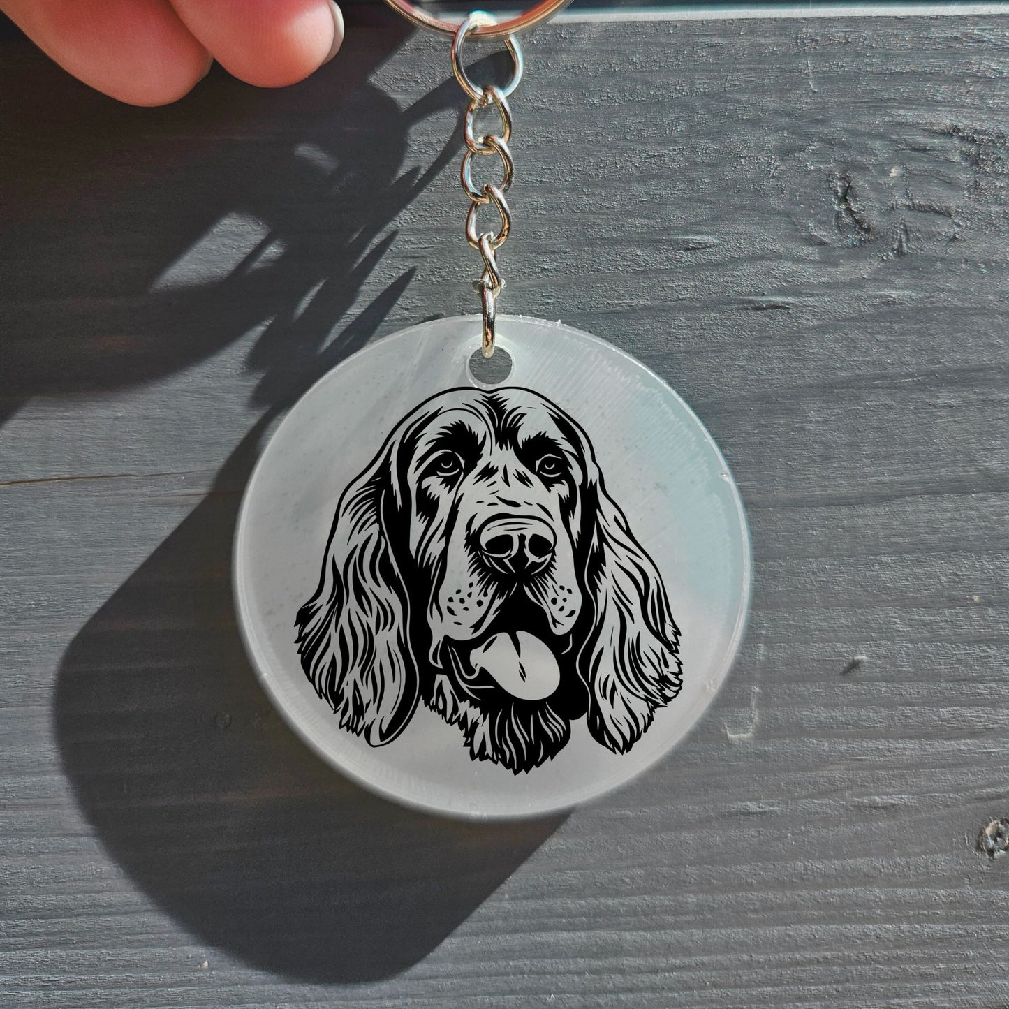 Spinone Italiano Keyring