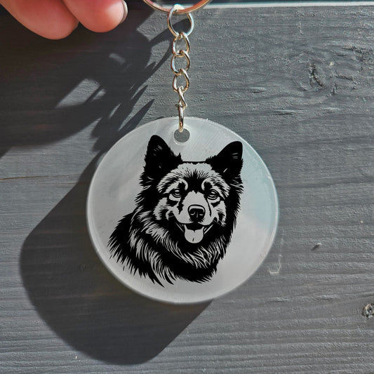 Finnish Spitz Keyring