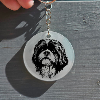 Shih Tzu Keyring