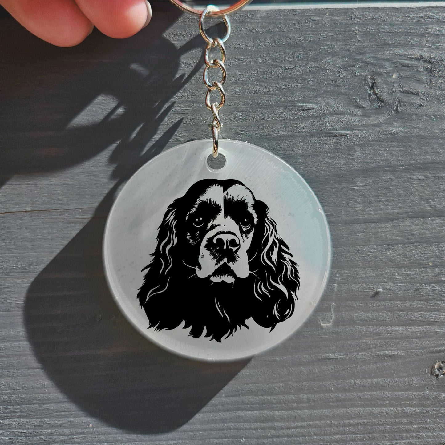 American Cocker Spaniel Keychain