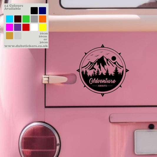 Adventure Awaits Decal