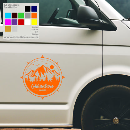 Adventure Awaits Decal