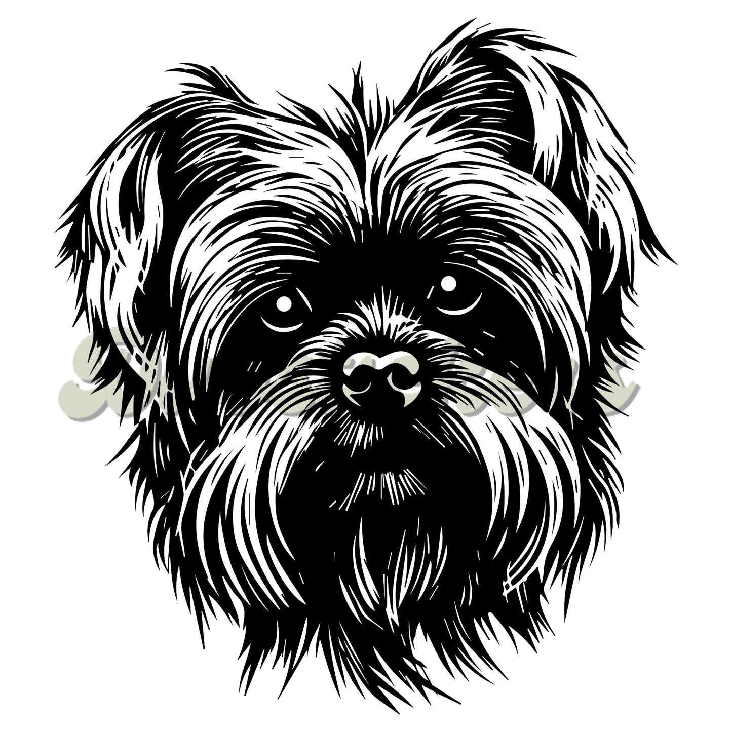 Affenpinscher Monkey Terrier Decal