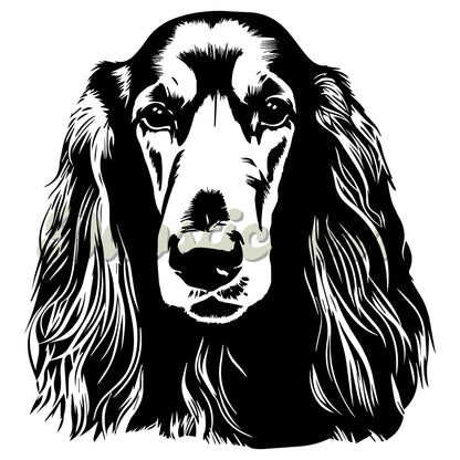 Afghan Hound Decal