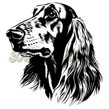 Afghan Hound Decal