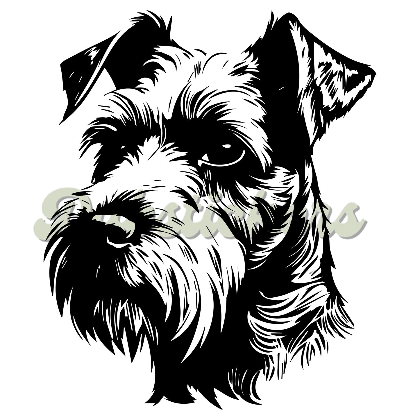 Airdale Terrier Decal