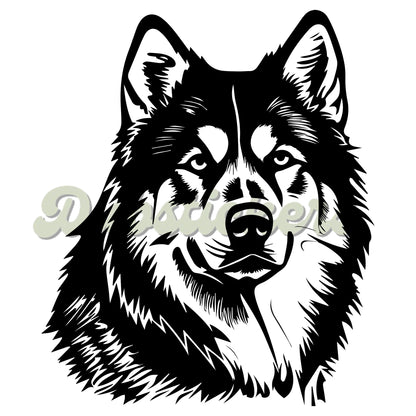 Alaskan Malamute Decal