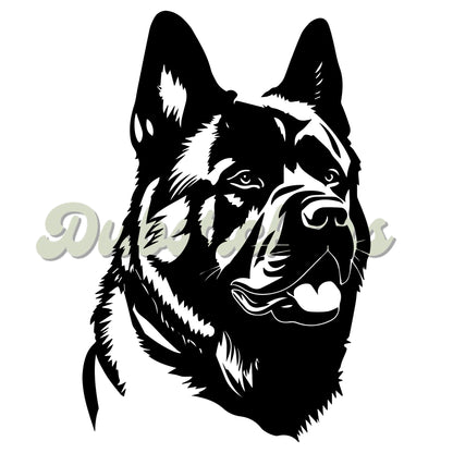 American Akita Decal