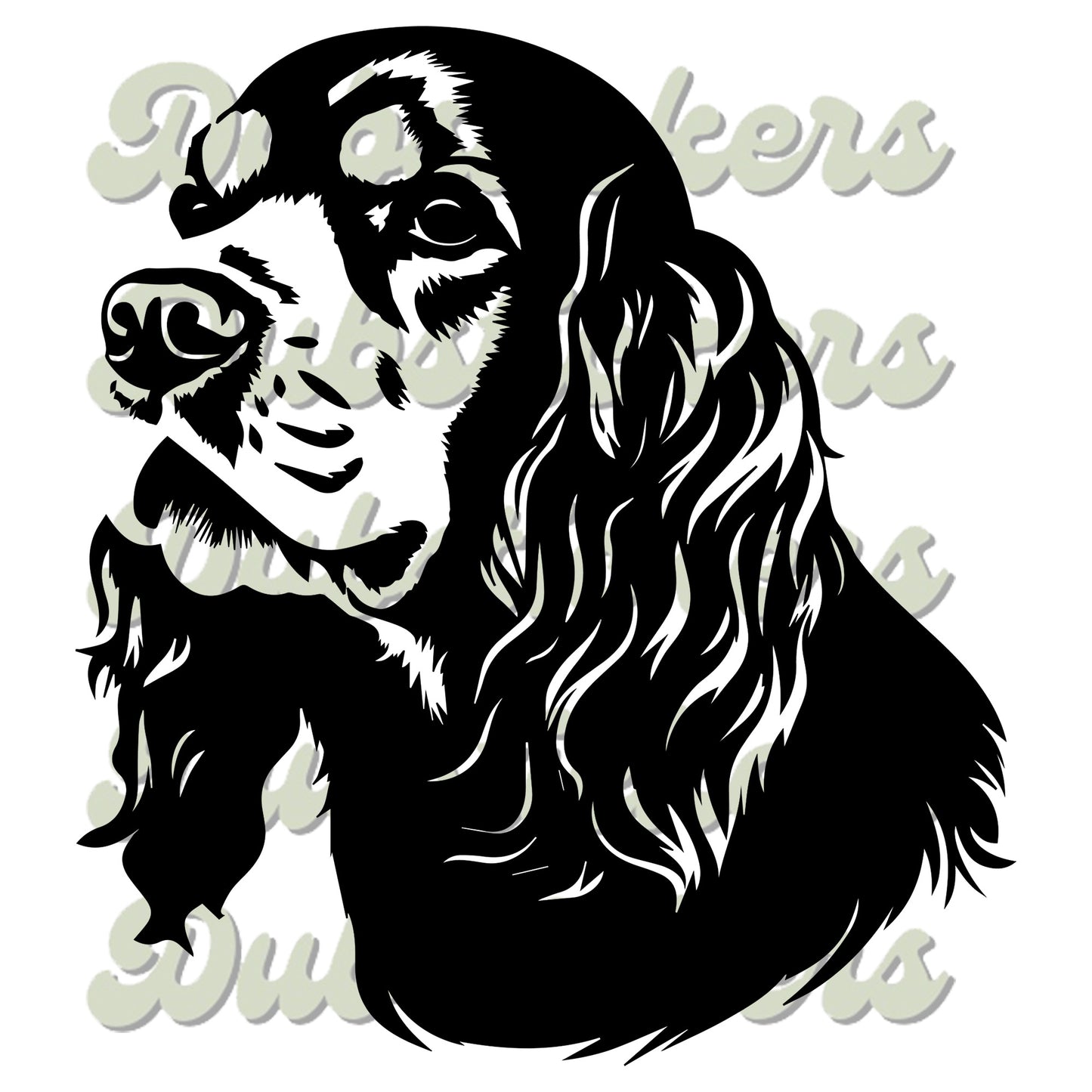 American Cocker Spaniel Decal