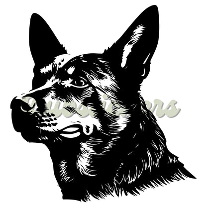 Australian Cattle Kelpie Decal