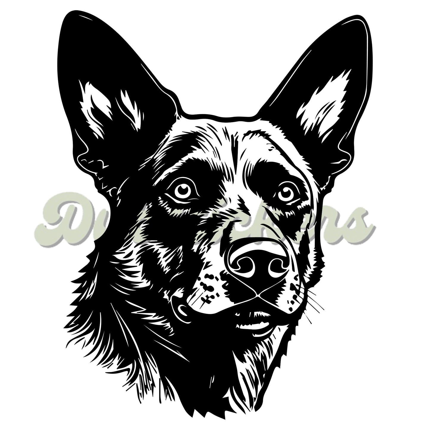 Australian Cattle Kelpie Decal