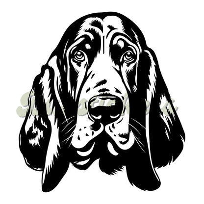 Basset Hound Decal