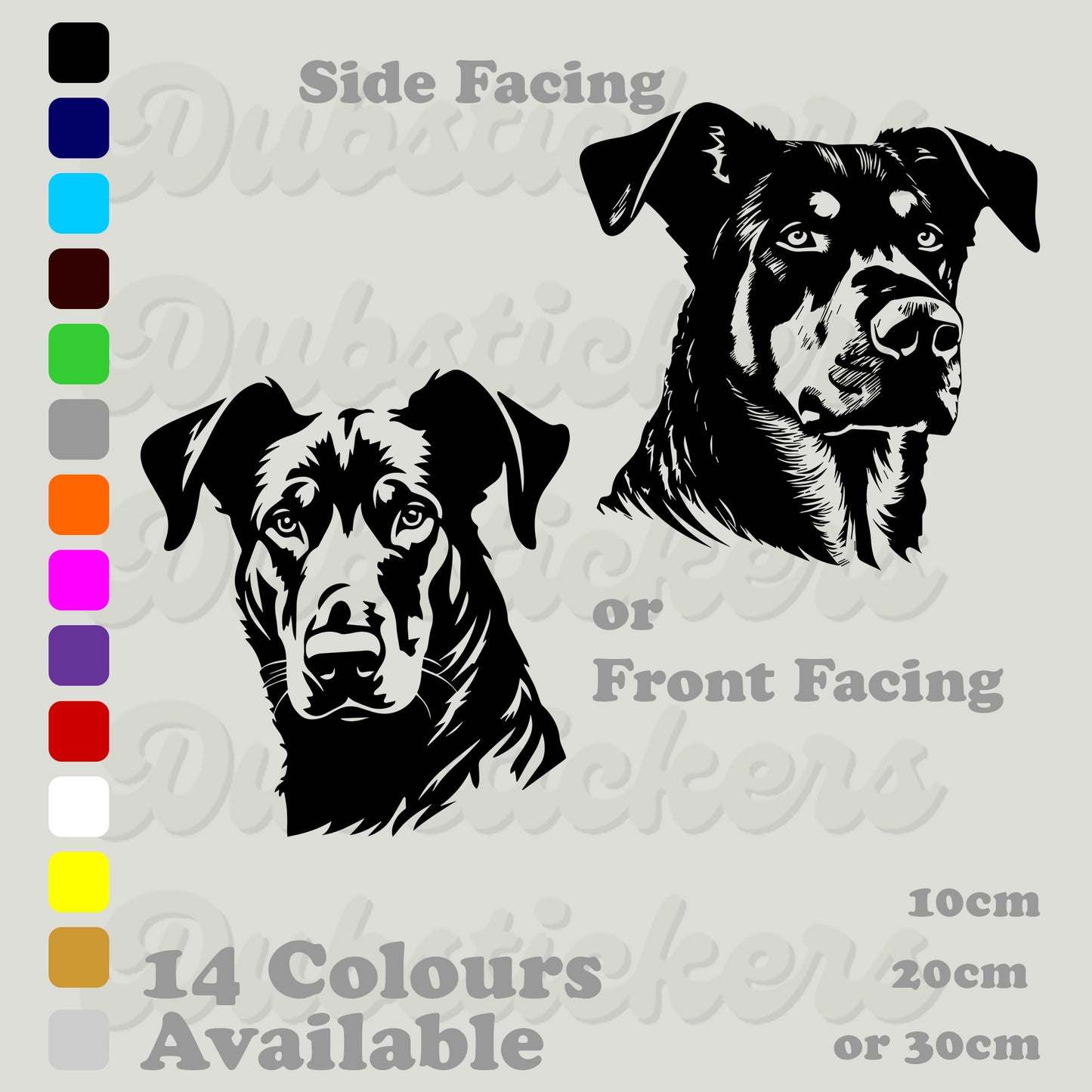 Beauceron Decal