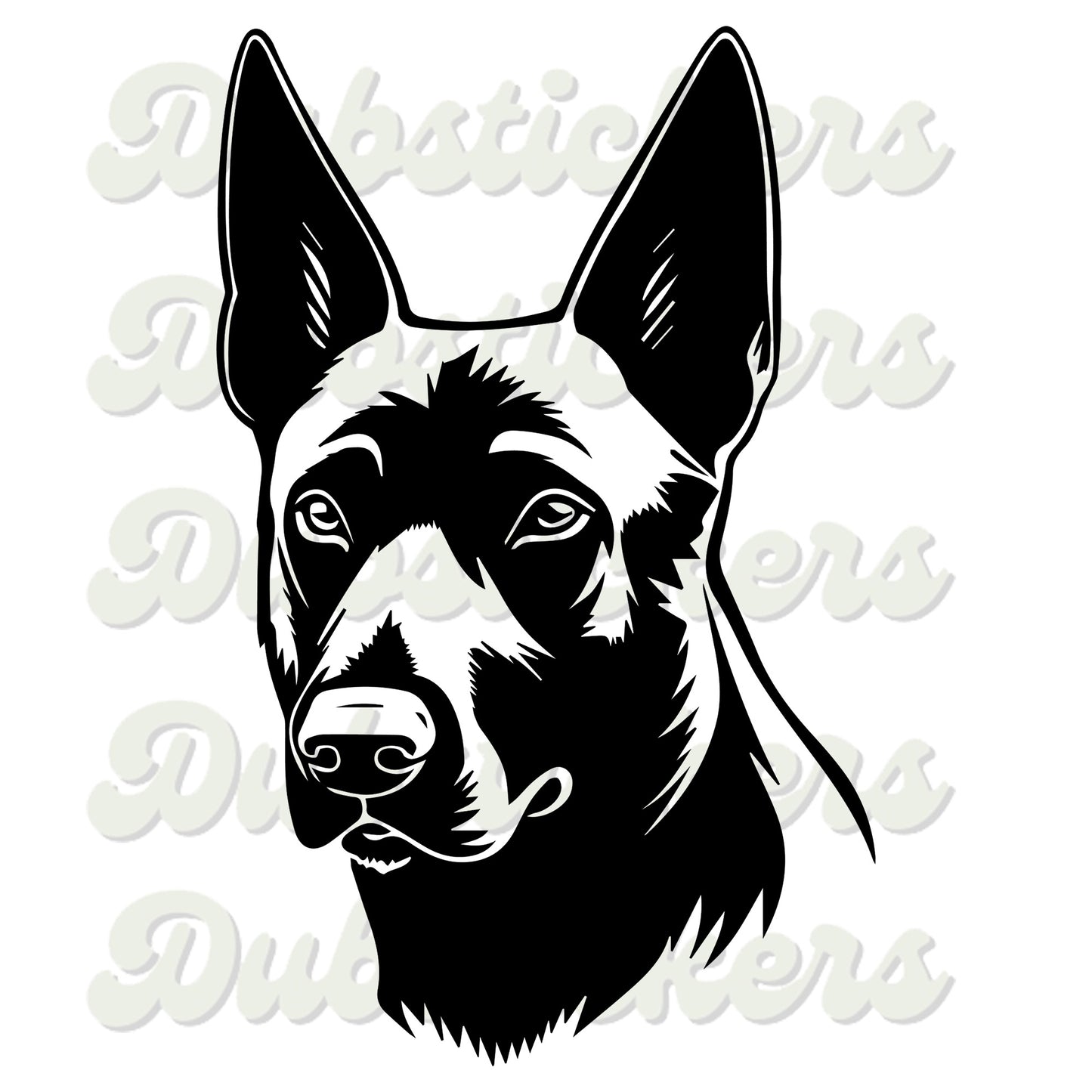 Belgian Malinois Decal