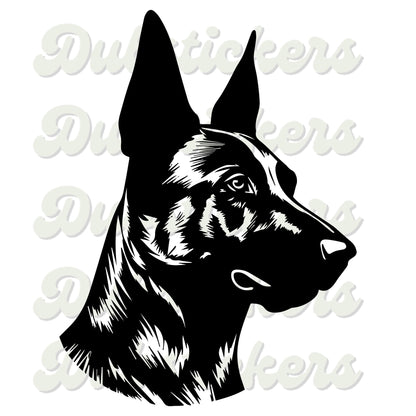 Belgian Malinois Decal