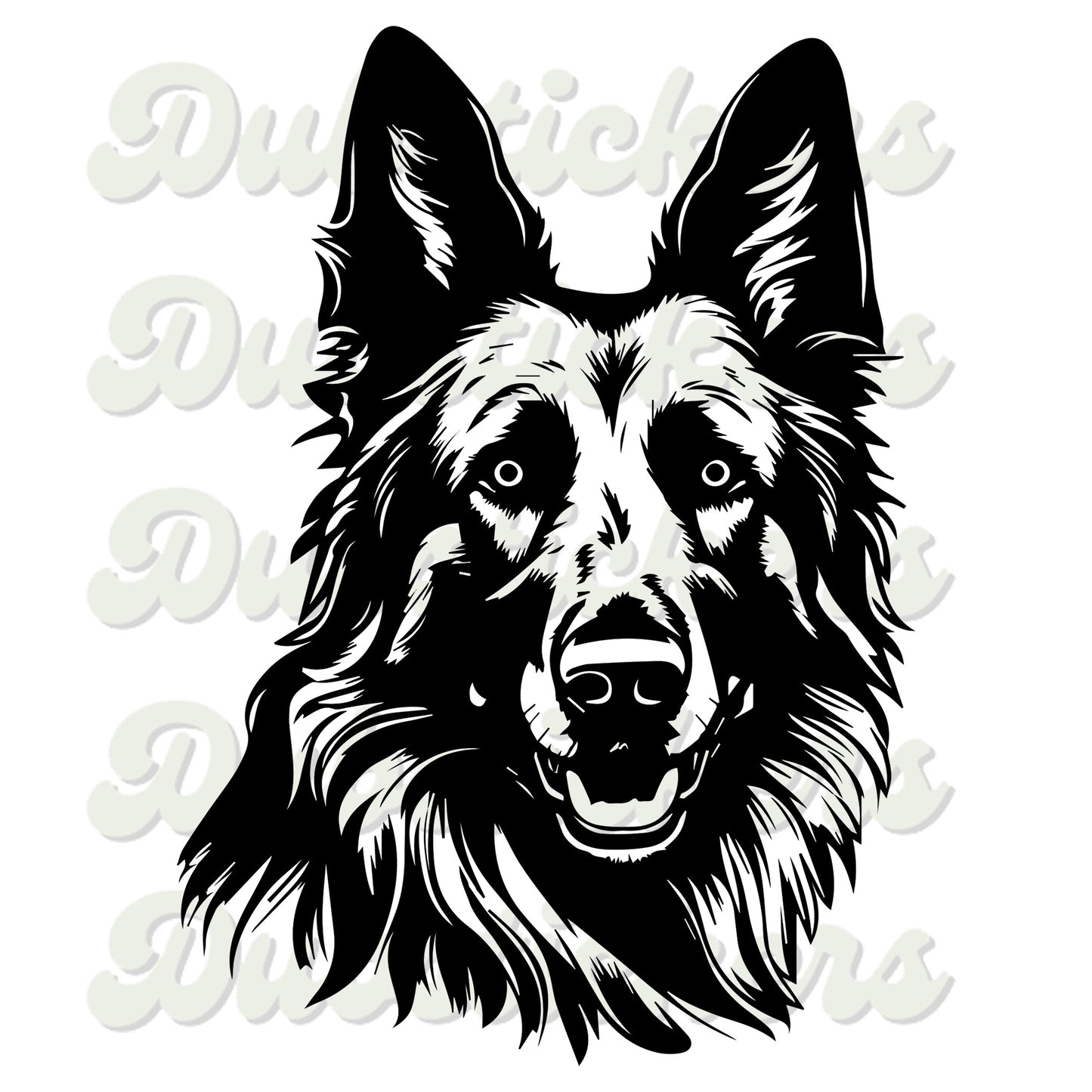 Belgian Tervuren Decal