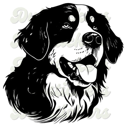 Bernese Mountain Decal