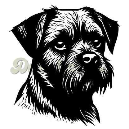 Border Terrier Decal