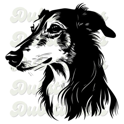 Borzoi Decal