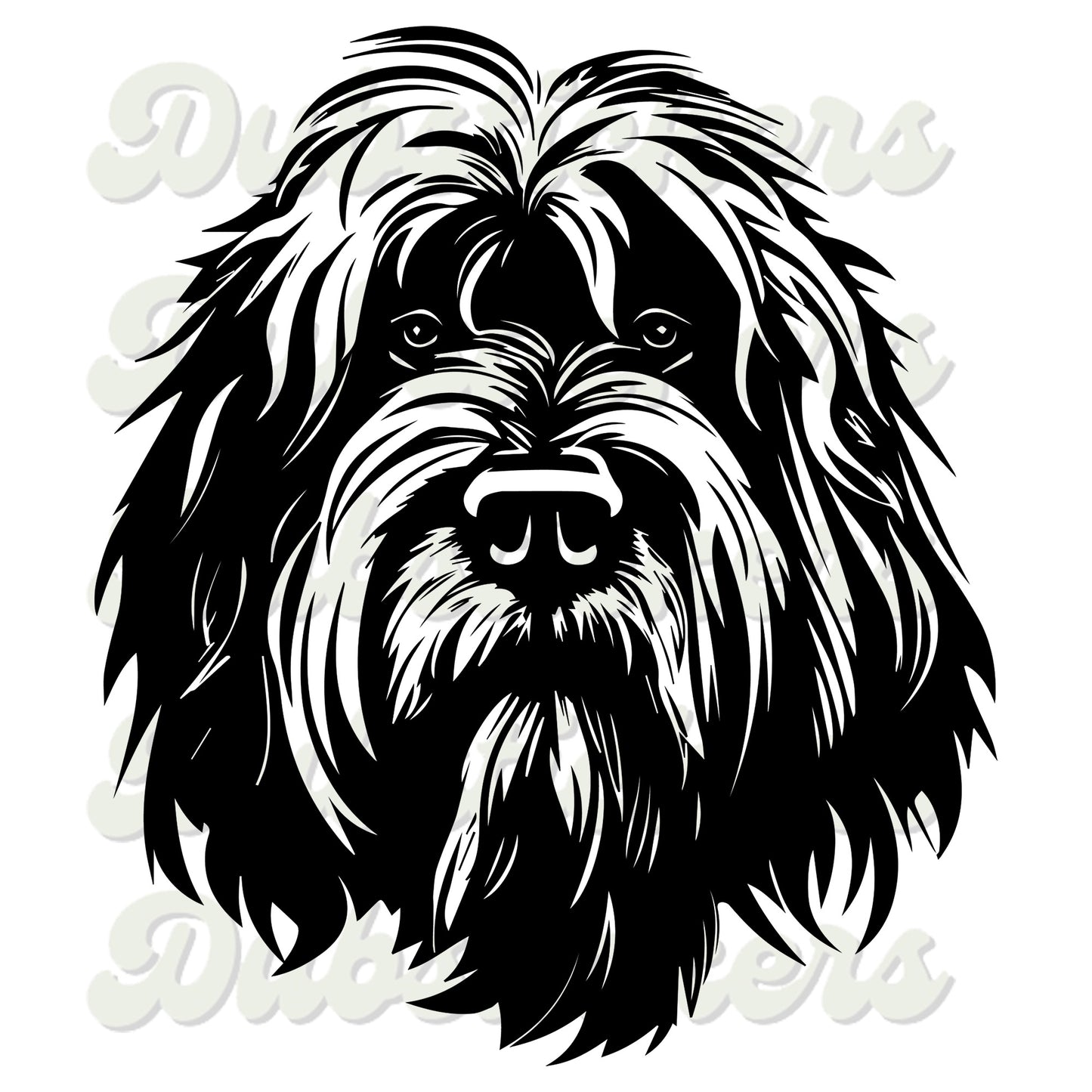 Briard Decal