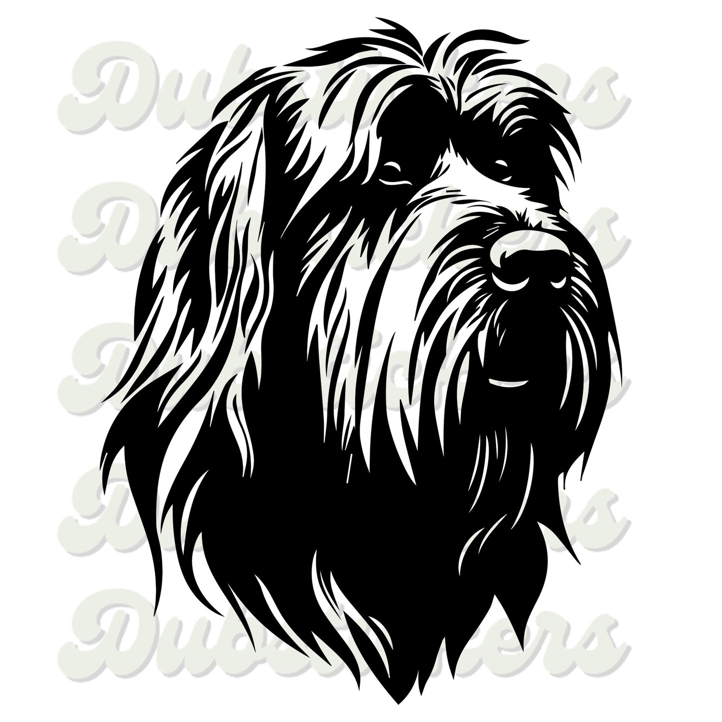 Briard Decal