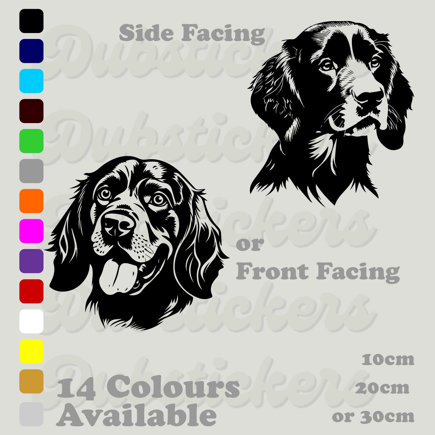 Brittany Spaniel Decal