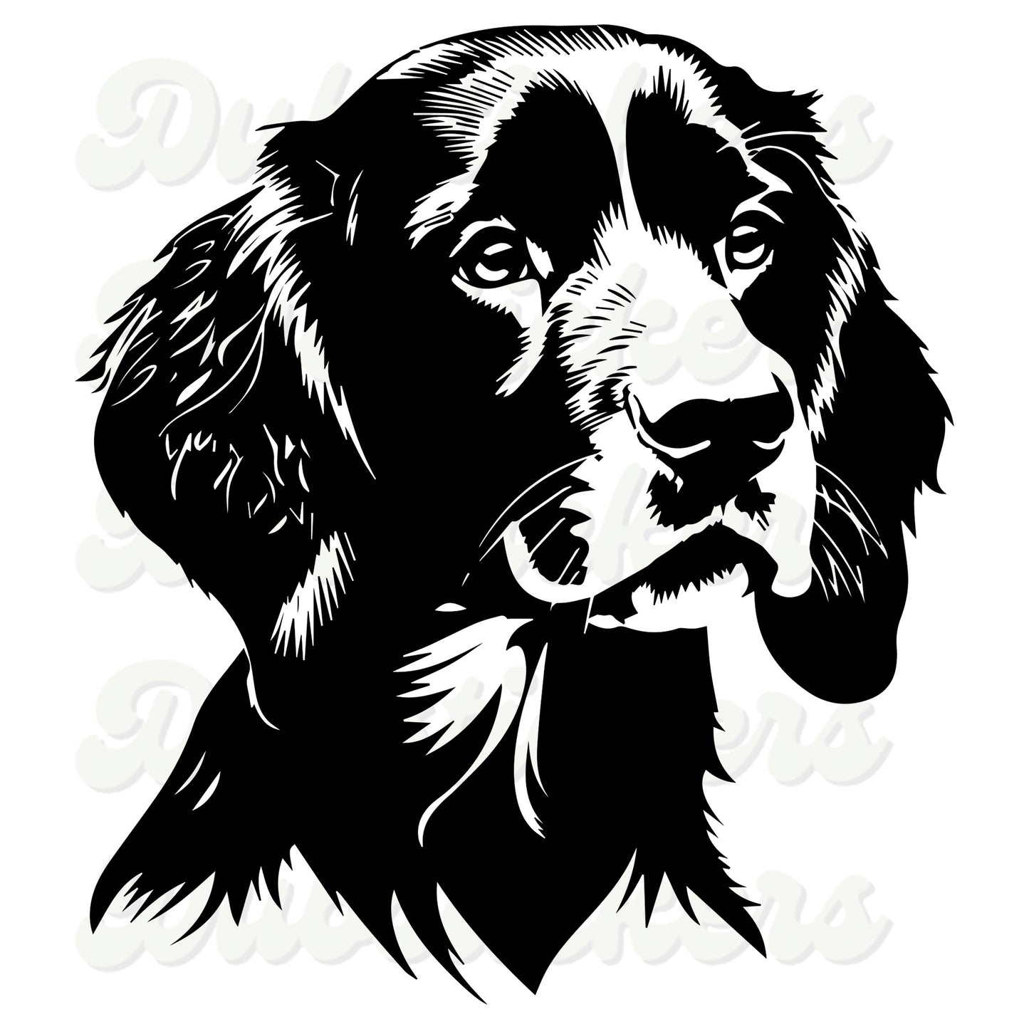 Brittany Spaniel Decal