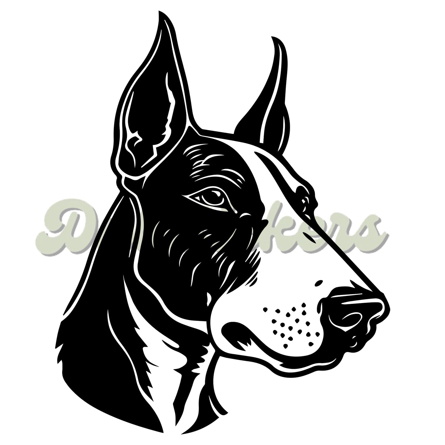 Bull Terrier Decal