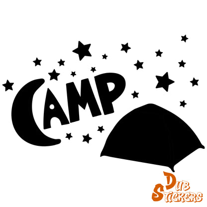 Camp Decal