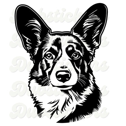 Cardigan Welsh Corgi Decal