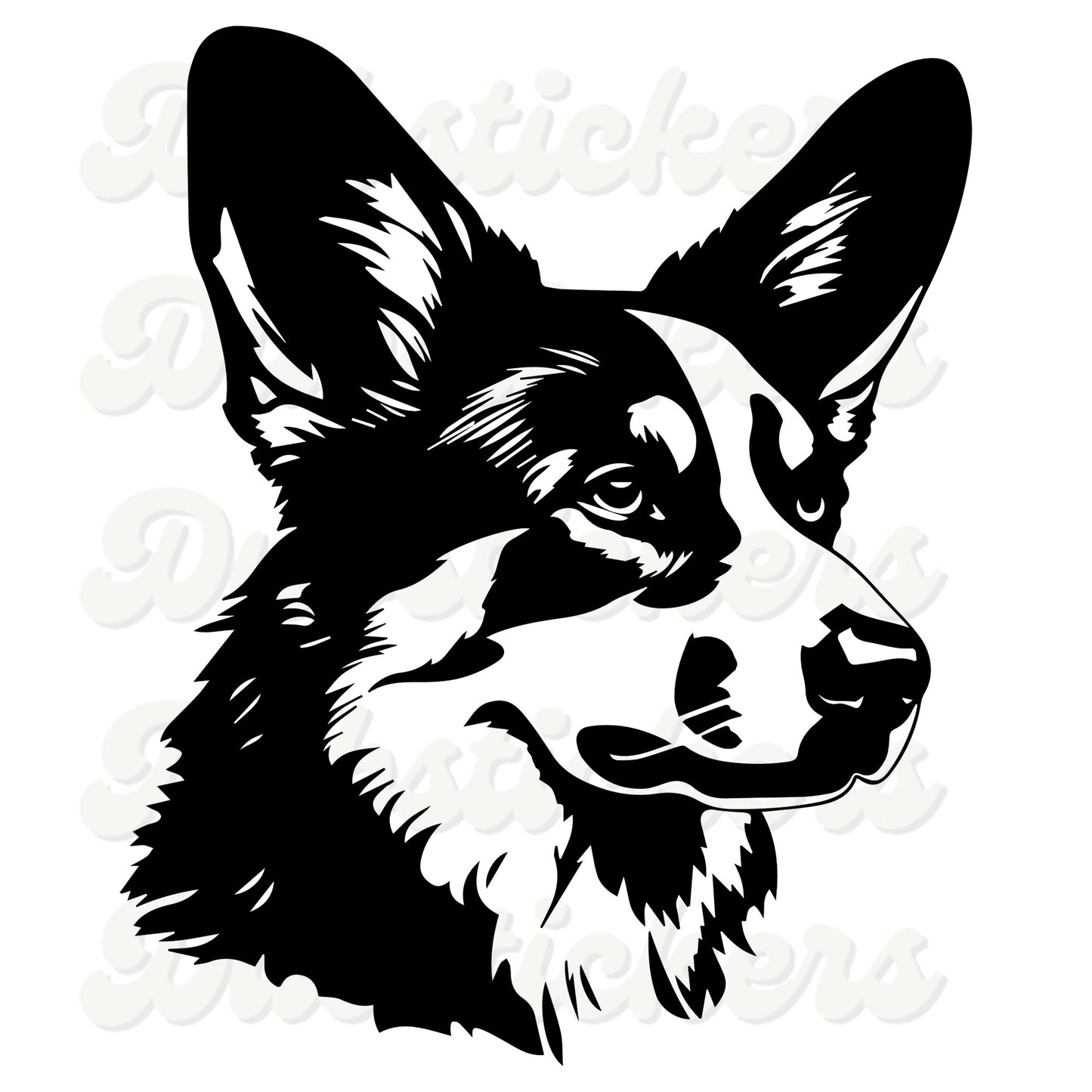 Cardigan Welsh Corgi Decal