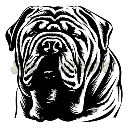 Chinese Shar Pei Decal