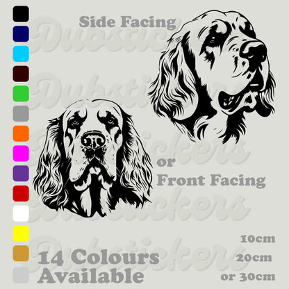 Clumber Spaniel Decal