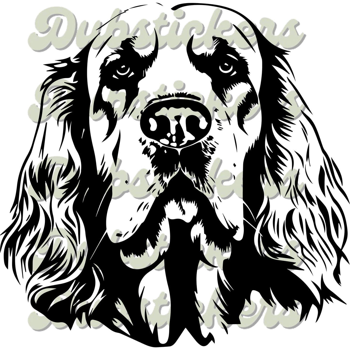 Clumber Spaniel Decal