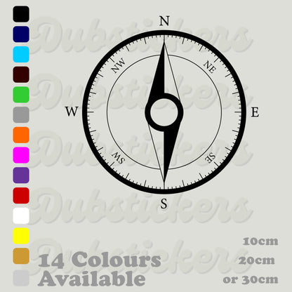 Compass Decal