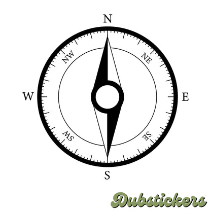 Compass Decal