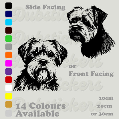 Dandie Dinmont Terrier Decal