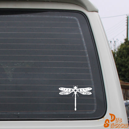 Dragonfly Decal Vinyl Waterpoof Sticker Campervan Laptop Window