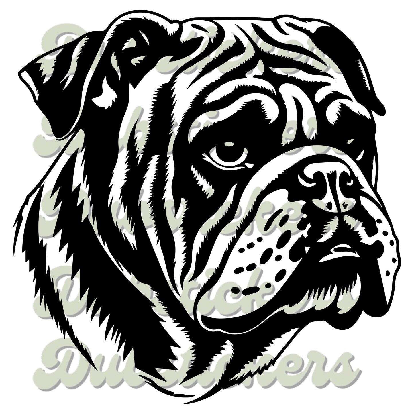 British Bulldog Decal