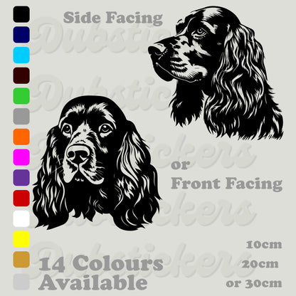 English Cocker Spaniel Decal