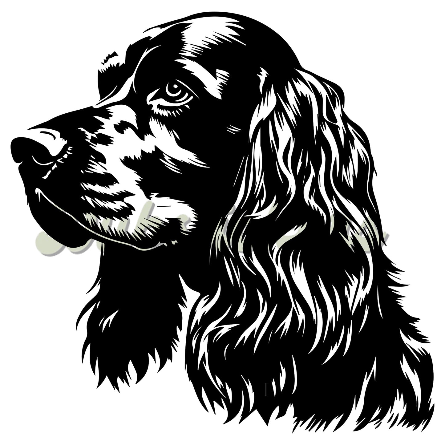 English Cocker Spaniel Decal