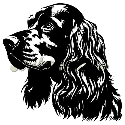 English Cocker Spaniel Decal